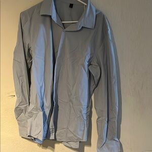 Lululemon Athletica Blue Dress Shirt